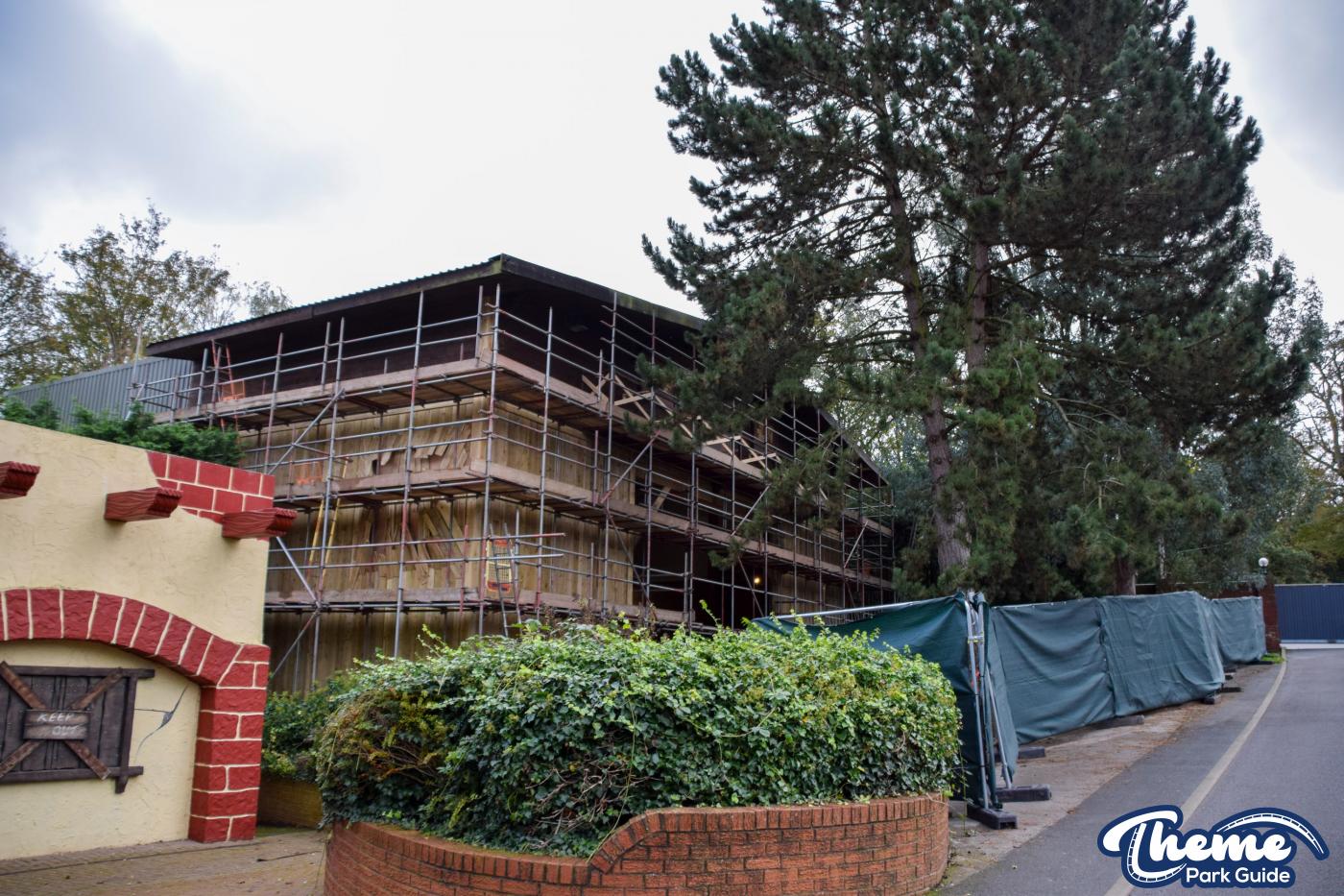 Drayton Manor 2024 Rollercoaster Supports Delivered