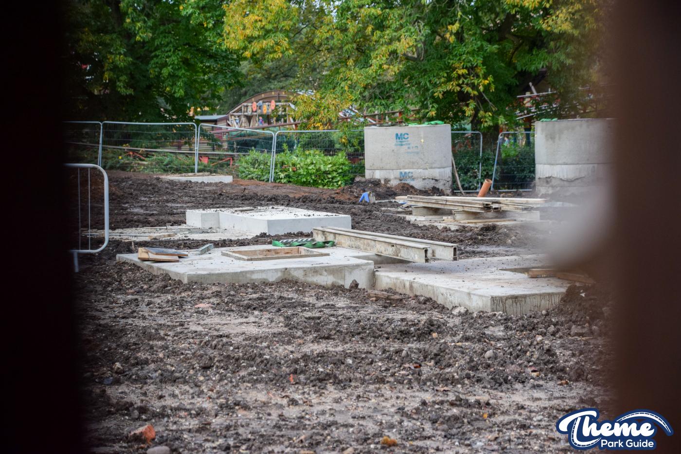 Drayton Manor 2024 Rollercoaster Supports Delivered