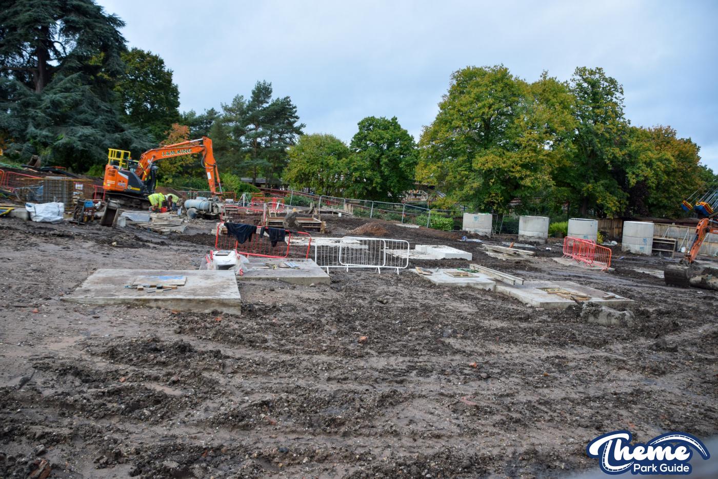 Drayton Manor 2024 Rollercoaster Supports Delivered