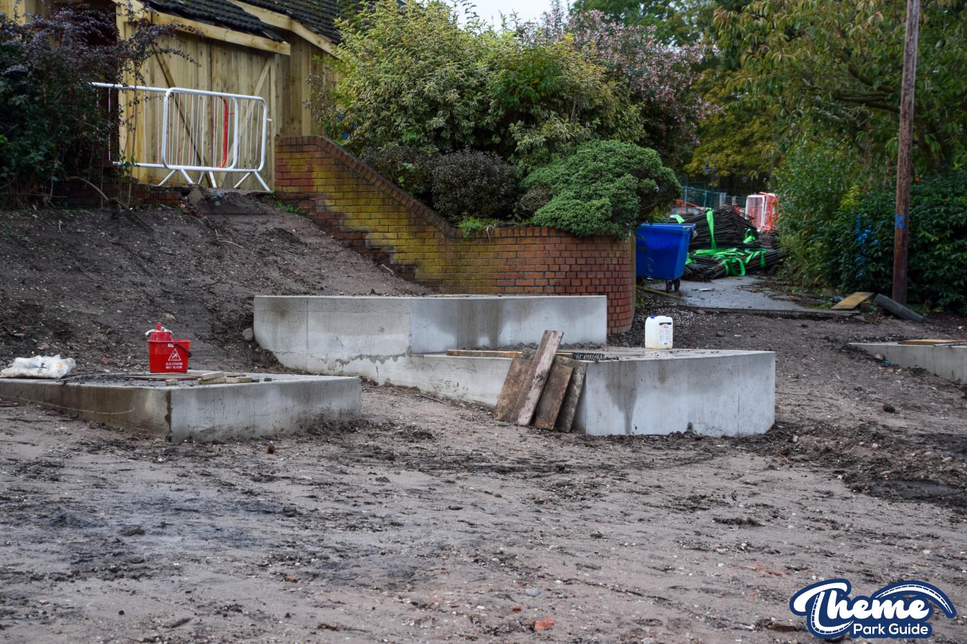 Drayton Manor 2024 Rollercoaster Supports Delivered