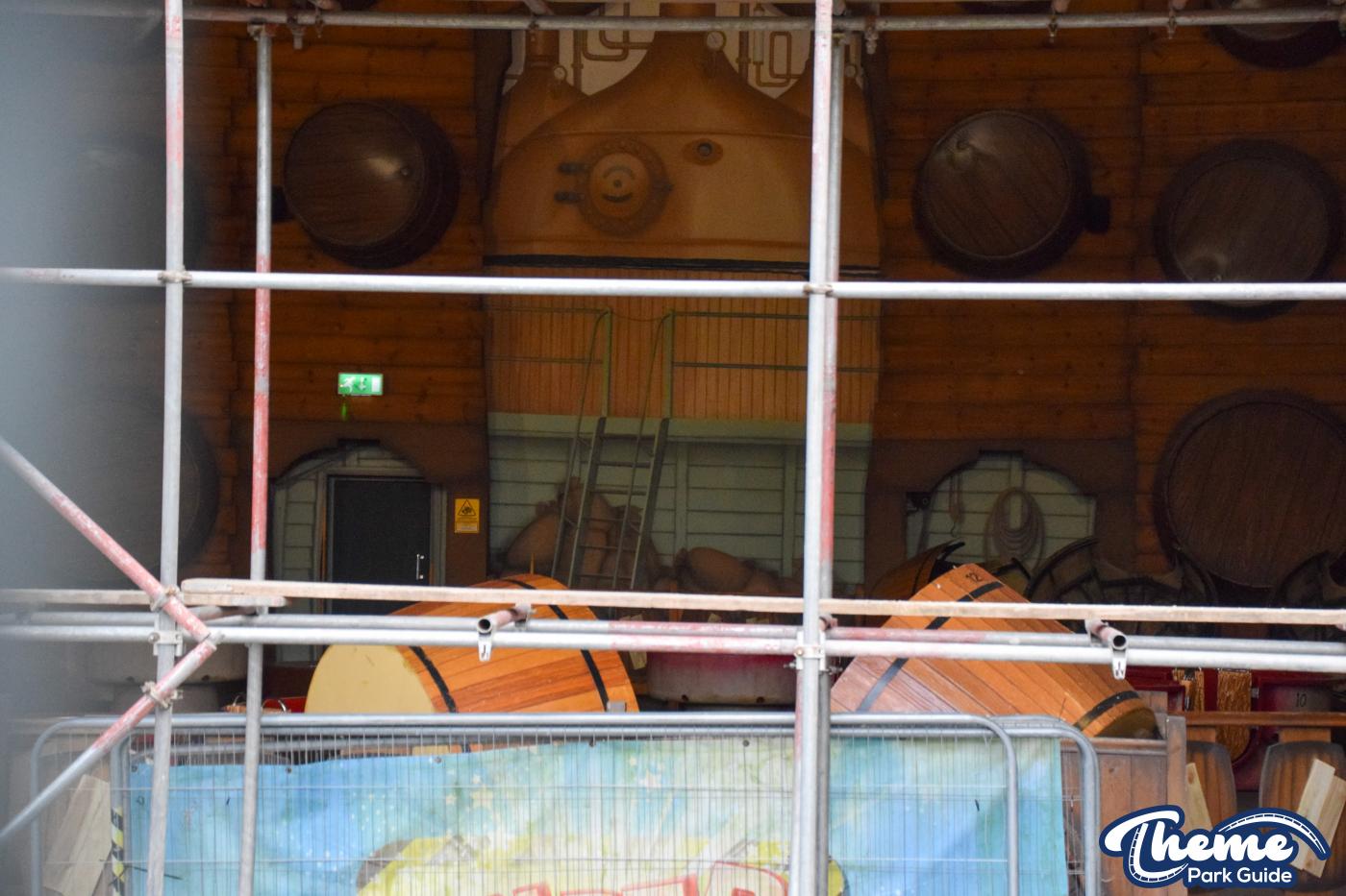 Drayton Manor 2024 Rollercoaster Supports Delivered