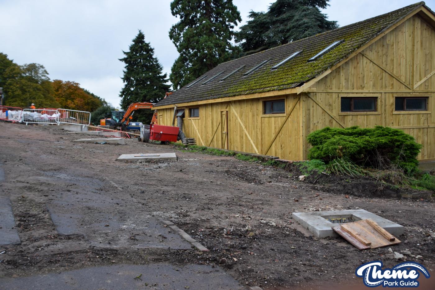 Drayton Manor 2024 Rollercoaster Supports Delivered