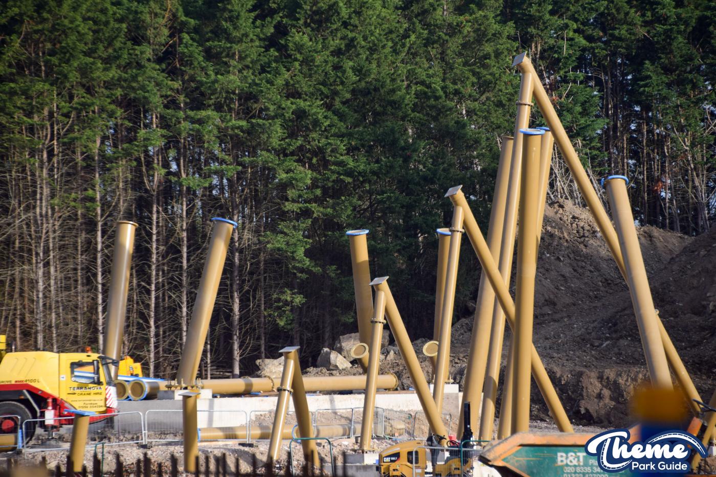 Hyperia Rises Into The Thorpe Park Skyline