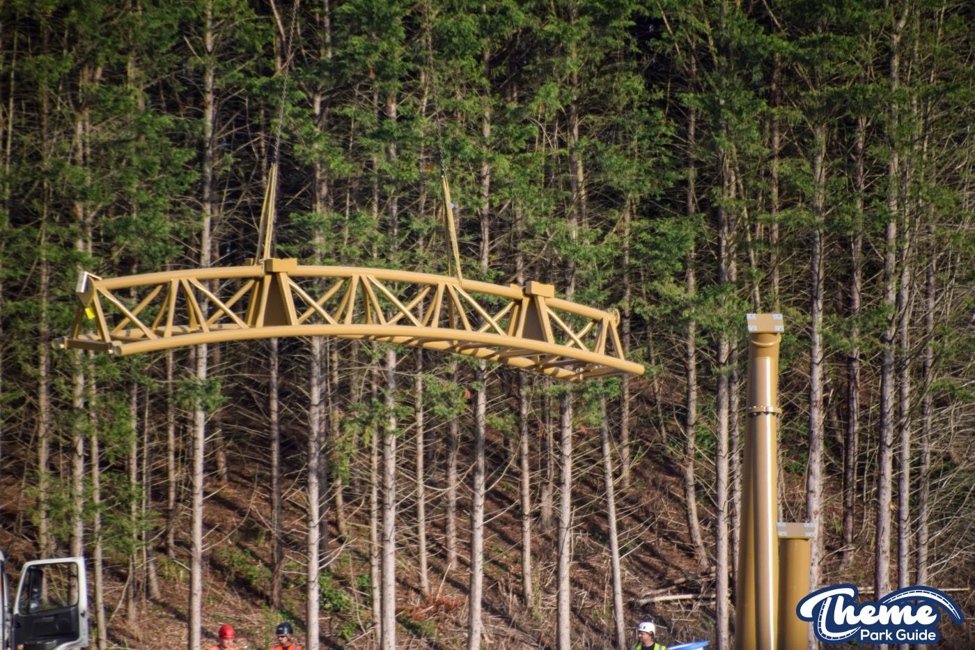 Hyperia Rises Into The Thorpe Park Skyline