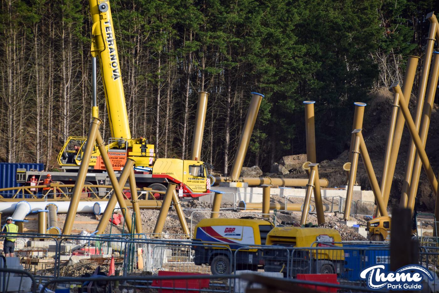 Hyperia Rises Into The Thorpe Park Skyline