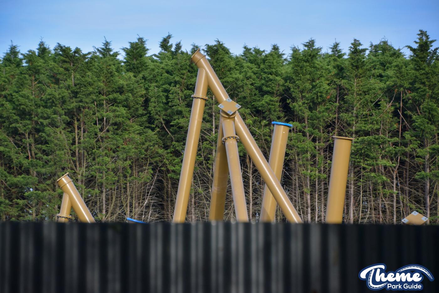 Hyperia Rises Into The Thorpe Park Skyline