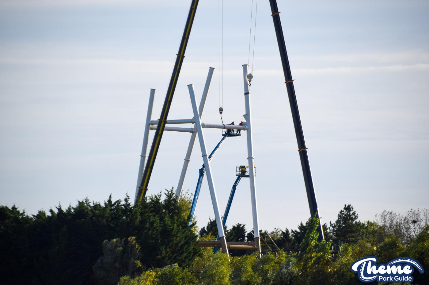 Hyperia Breaks Into The Thorpe Park Skyline