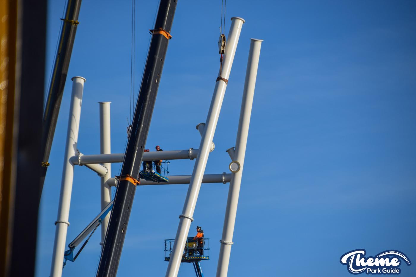Hyperia Breaks Into The Thorpe Park Skyline