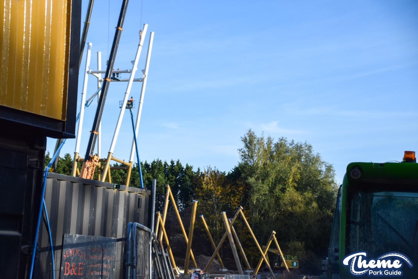 Hyperia Breaks Into The Thorpe Park Skyline