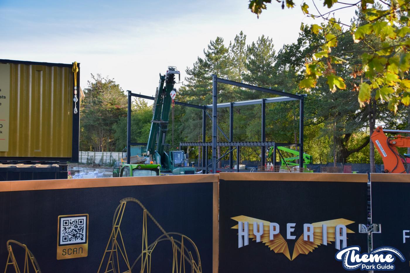 Hyperia Breaks Into The Thorpe Park Skyline