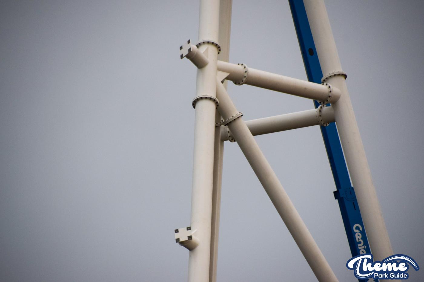 Sunset Over The Busy Hyperia Construction Site