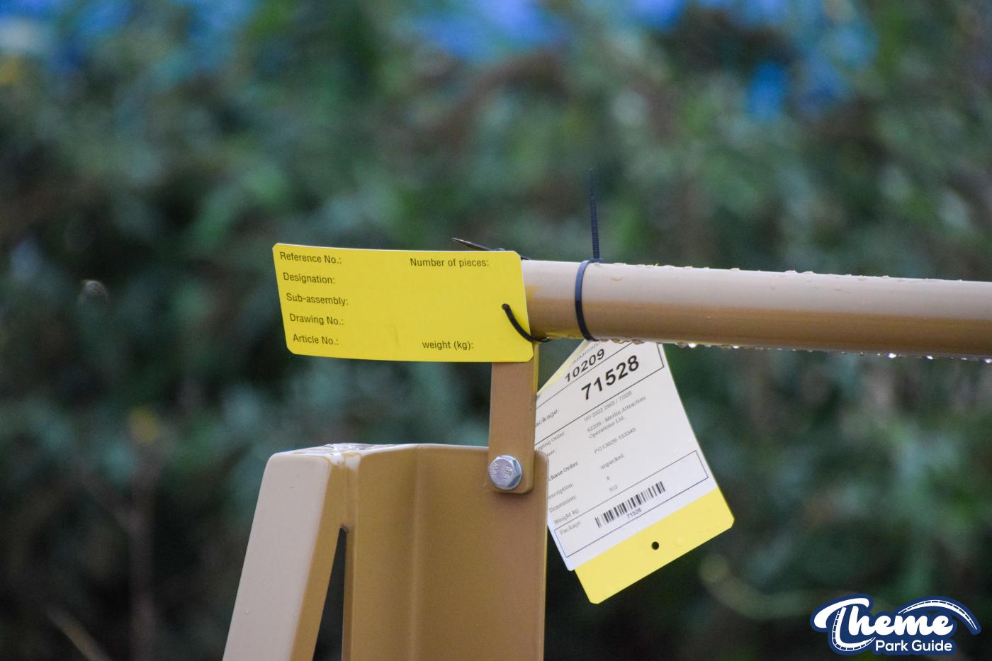 Hyperia Top and Bottom Of Lift Hill Delivered