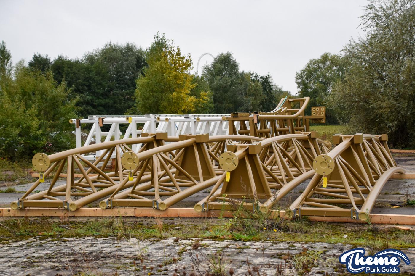 Hyperia Top and Bottom Of Lift Hill Delivered