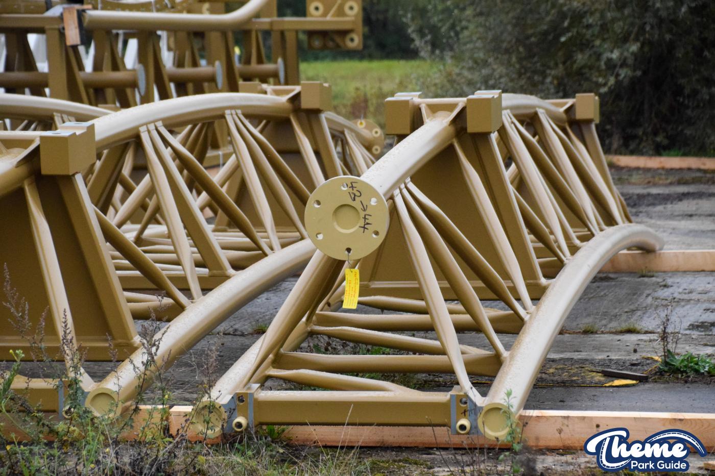 Hyperia Top and Bottom Of Lift Hill Delivered