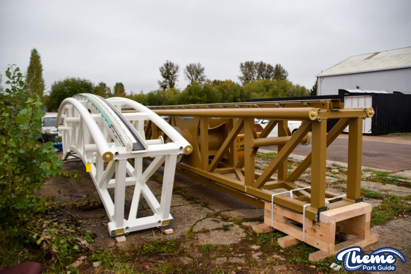 Hyperia Top and Bottom Of Lift Hill Delivered