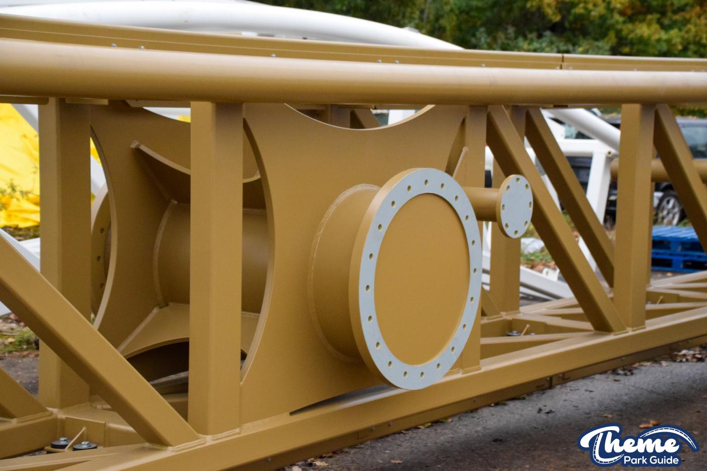 Hyperia Top and Bottom Of Lift Hill Delivered