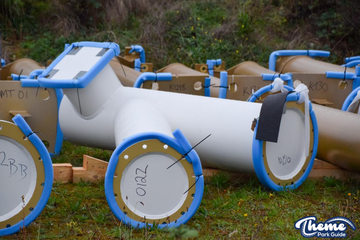 Hyperia Top and Bottom Of Lift Hill Delivered