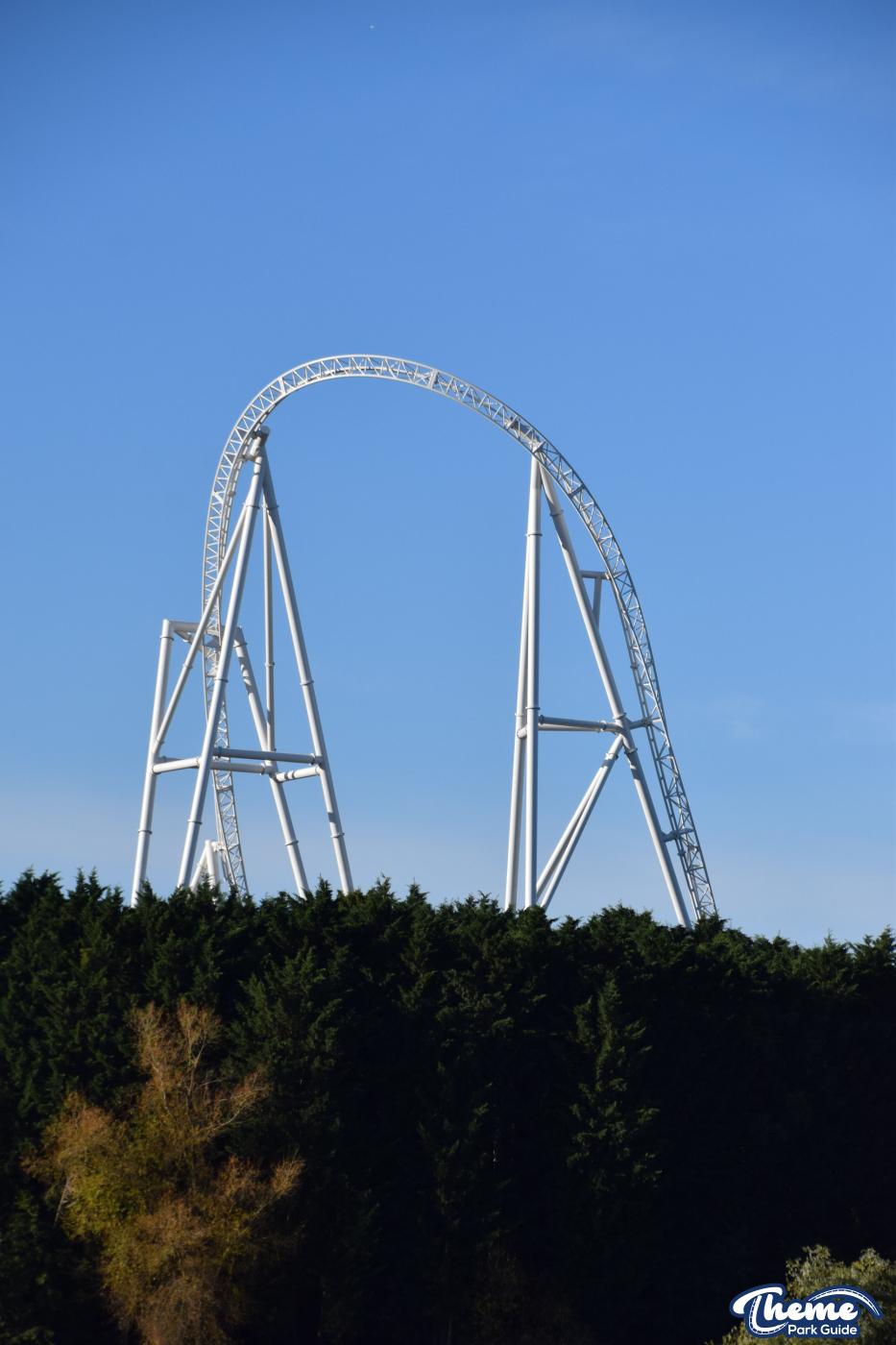 Hyperia Final Turn Around And Station Track Installed