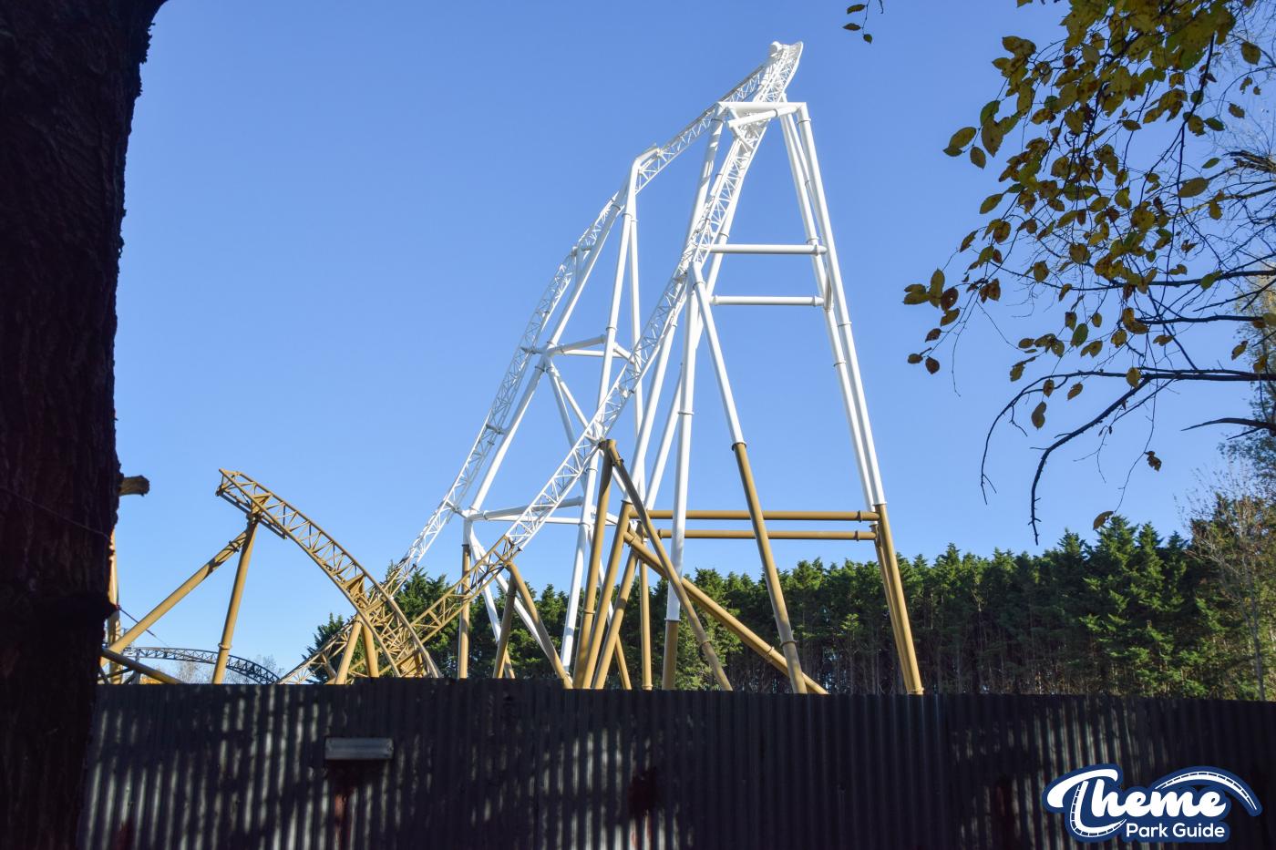 Hyperia Final Turn Around And Station Track Installed