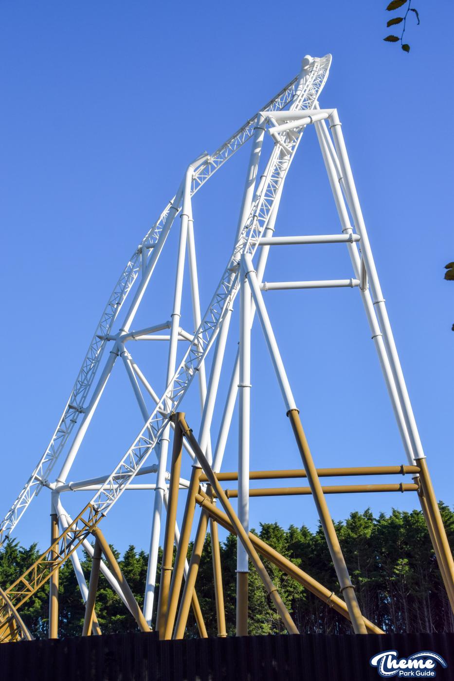 Hyperia Final Turn Around And Station Track Installed