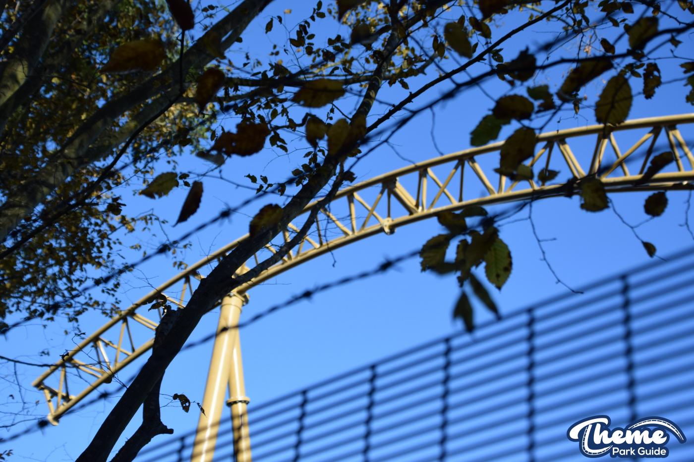 Hyperia Final Turn Around And Station Track Installed