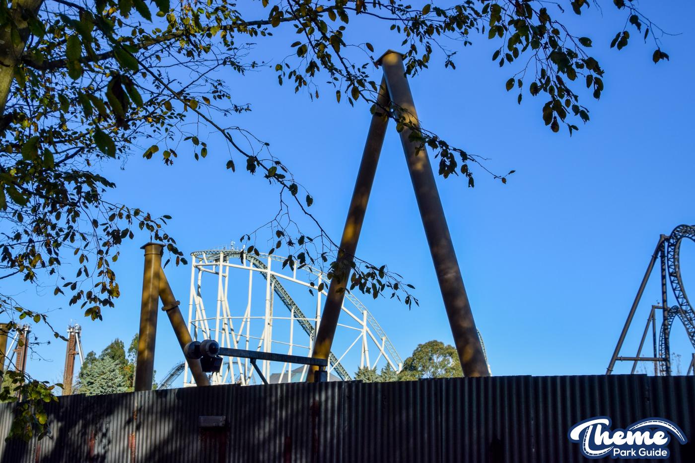 Hyperia Final Turn Around And Station Track Installed