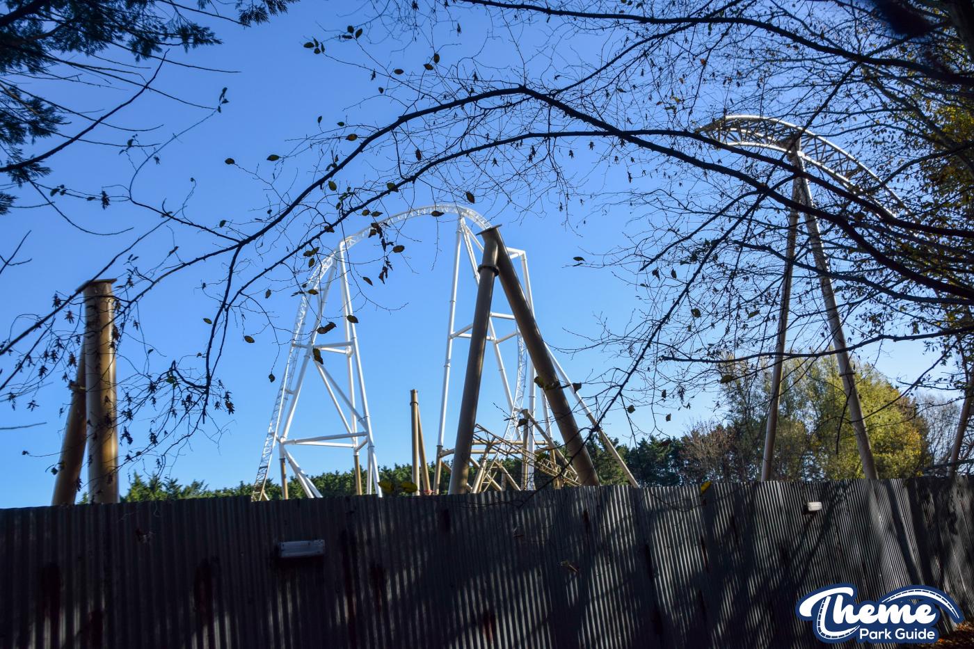 Hyperia Final Turn Around And Station Track Installed