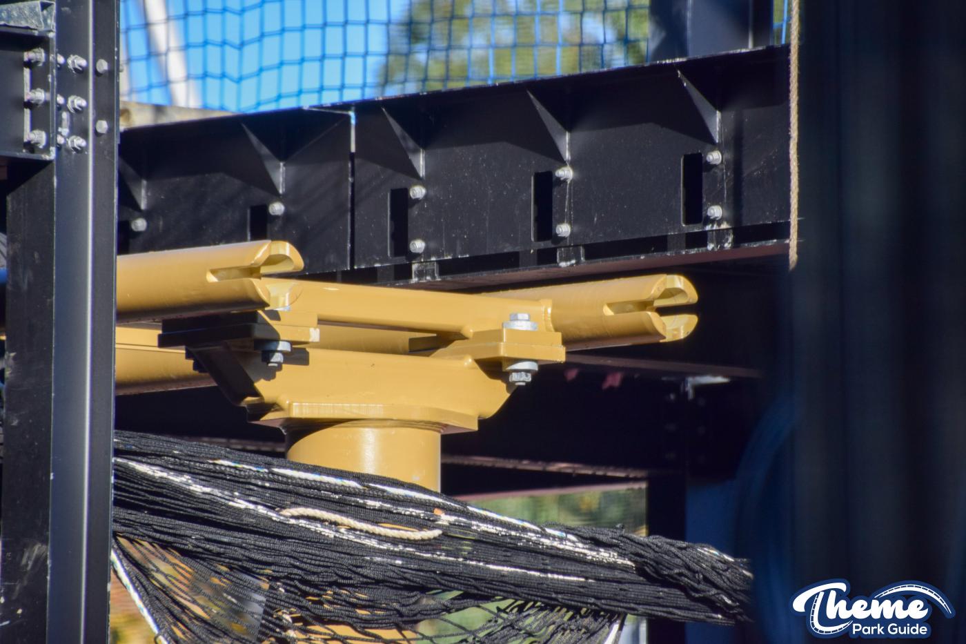 Hyperia Final Turn Around And Station Track Installed