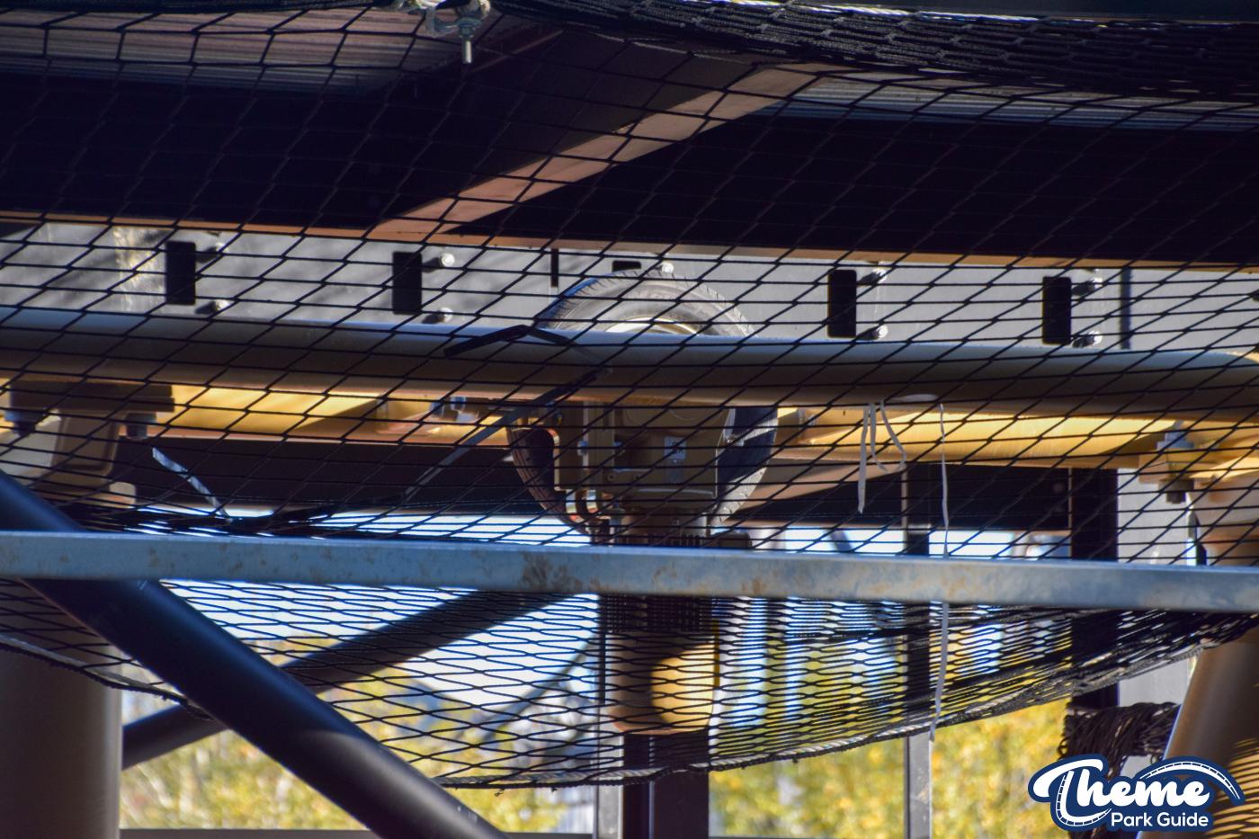 Hyperia Final Turn Around And Station Track Installed