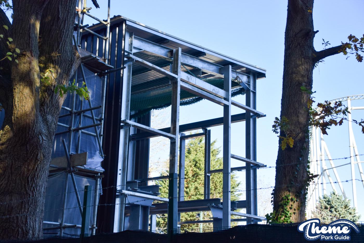 Hyperia Final Turn Around And Station Track Installed