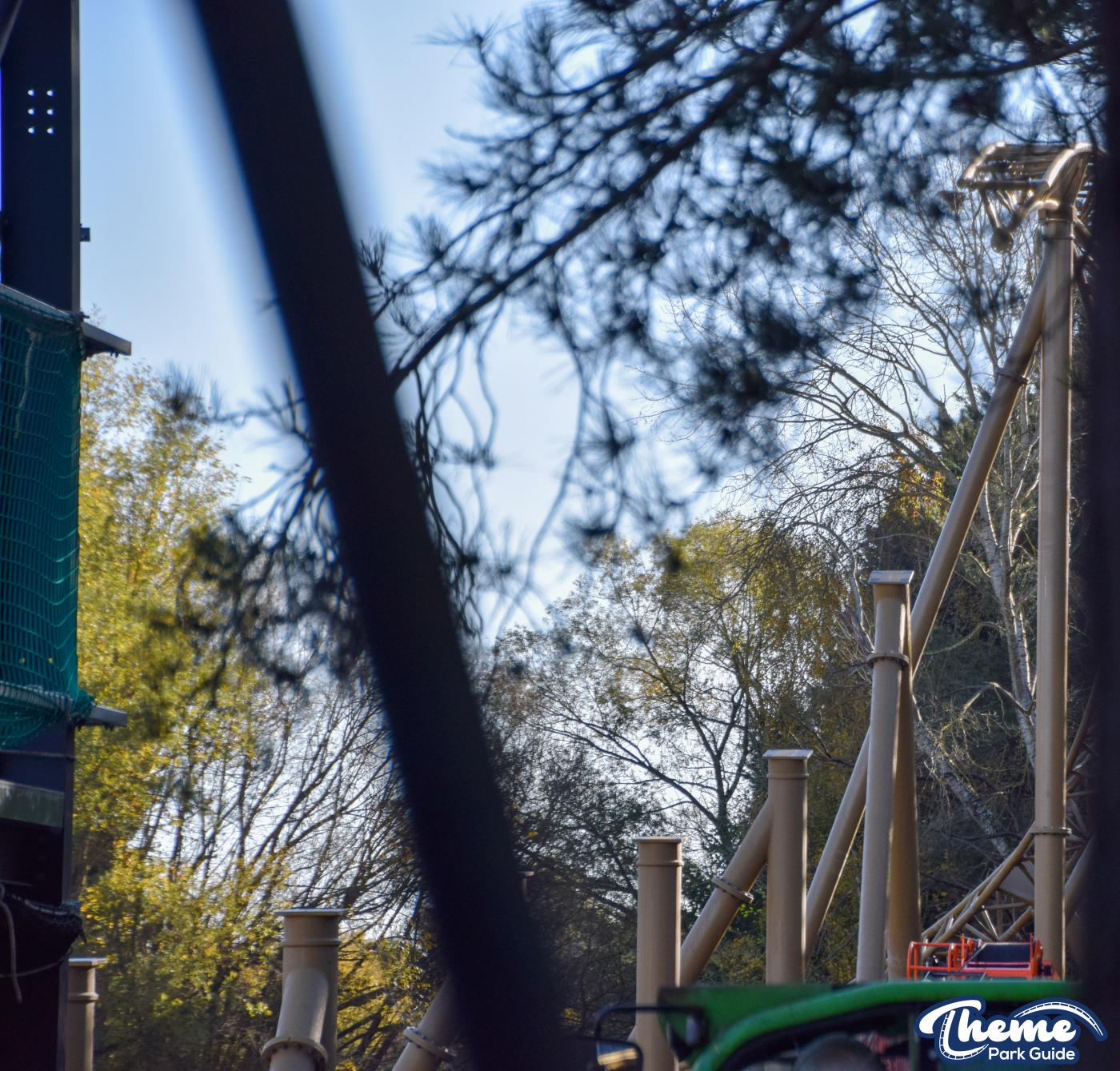 Hyperia Final Turn Around And Station Track Installed