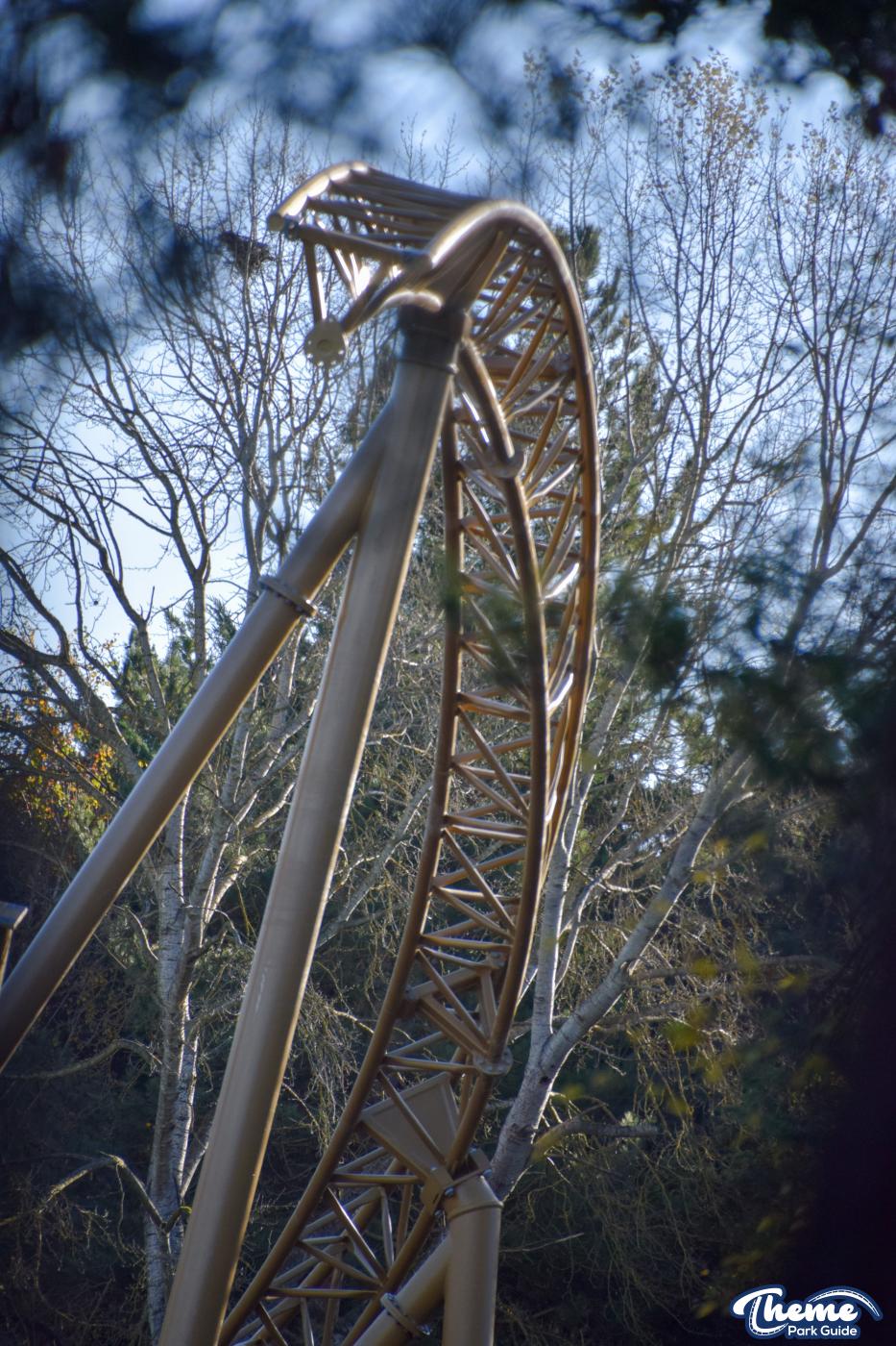 Hyperia Final Turn Around And Station Track Installed