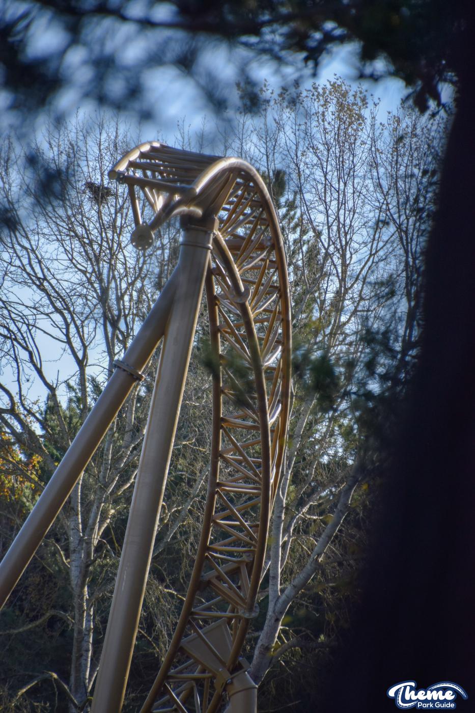 Hyperia Final Turn Around And Station Track Installed