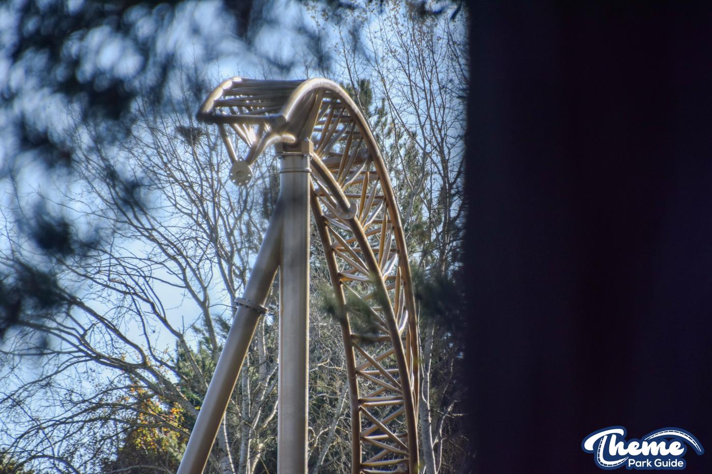 Hyperia Final Turn Around And Station Track Installed