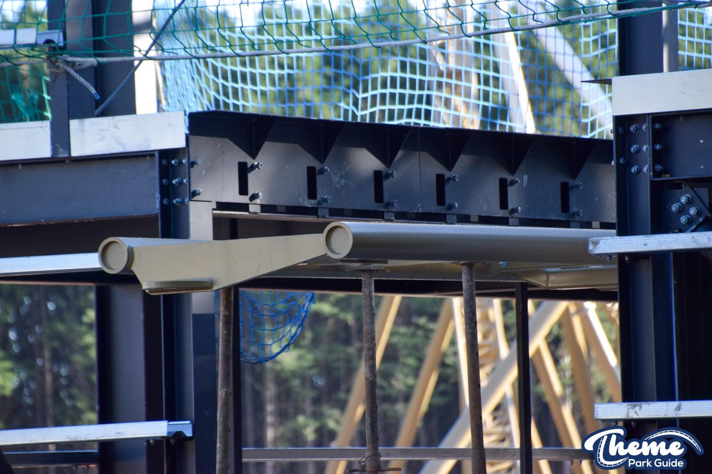 Hyperia Final Turn Around And Station Track Installed