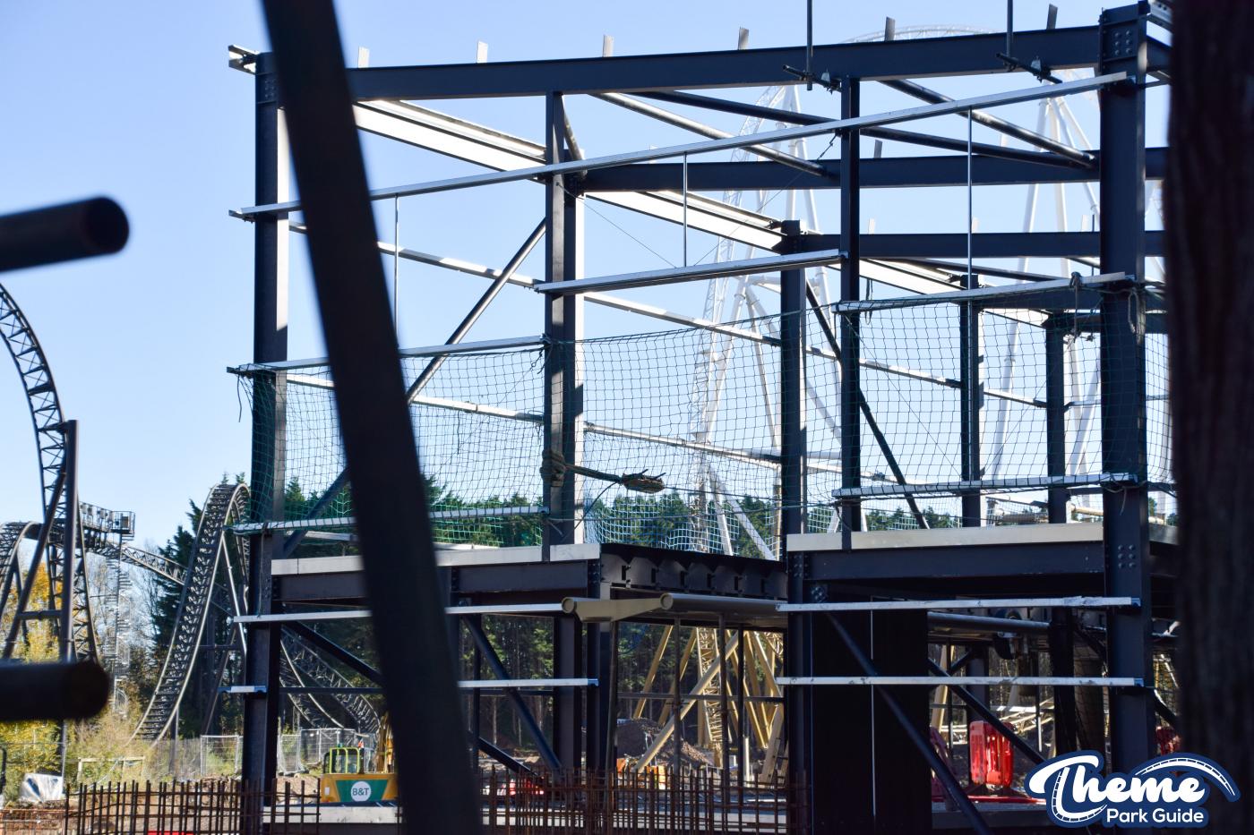 Hyperia Final Turn Around And Station Track Installed