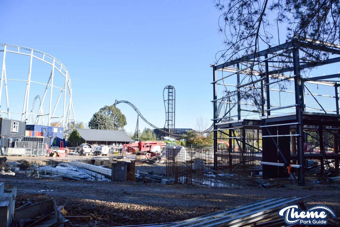 Hyperia Final Turn Around And Station Track Installed