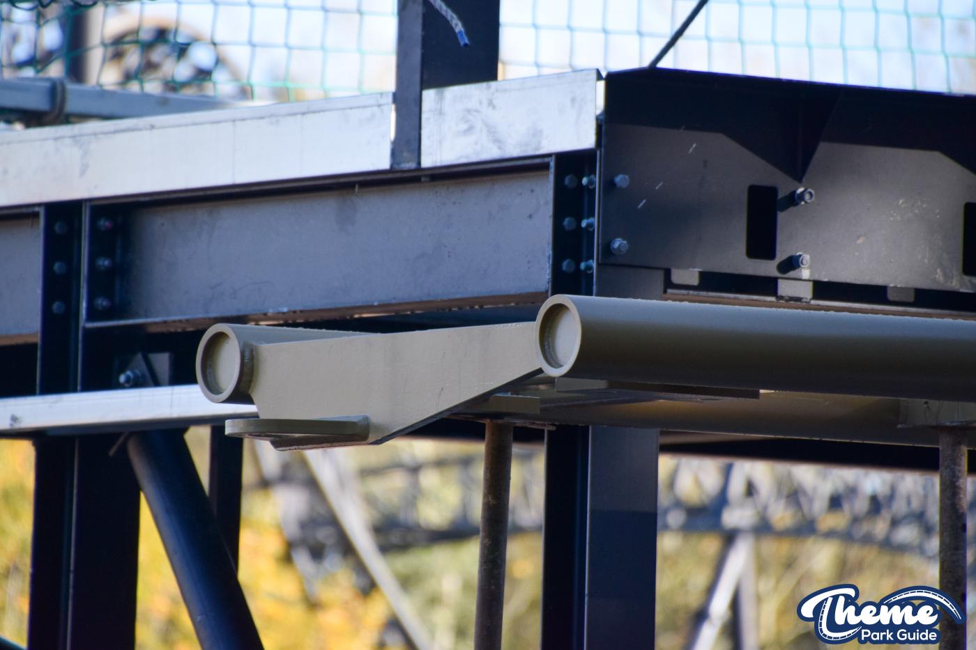 Hyperia Final Turn Around And Station Track Installed