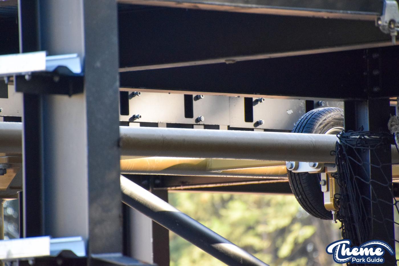 Hyperia Final Turn Around And Station Track Installed