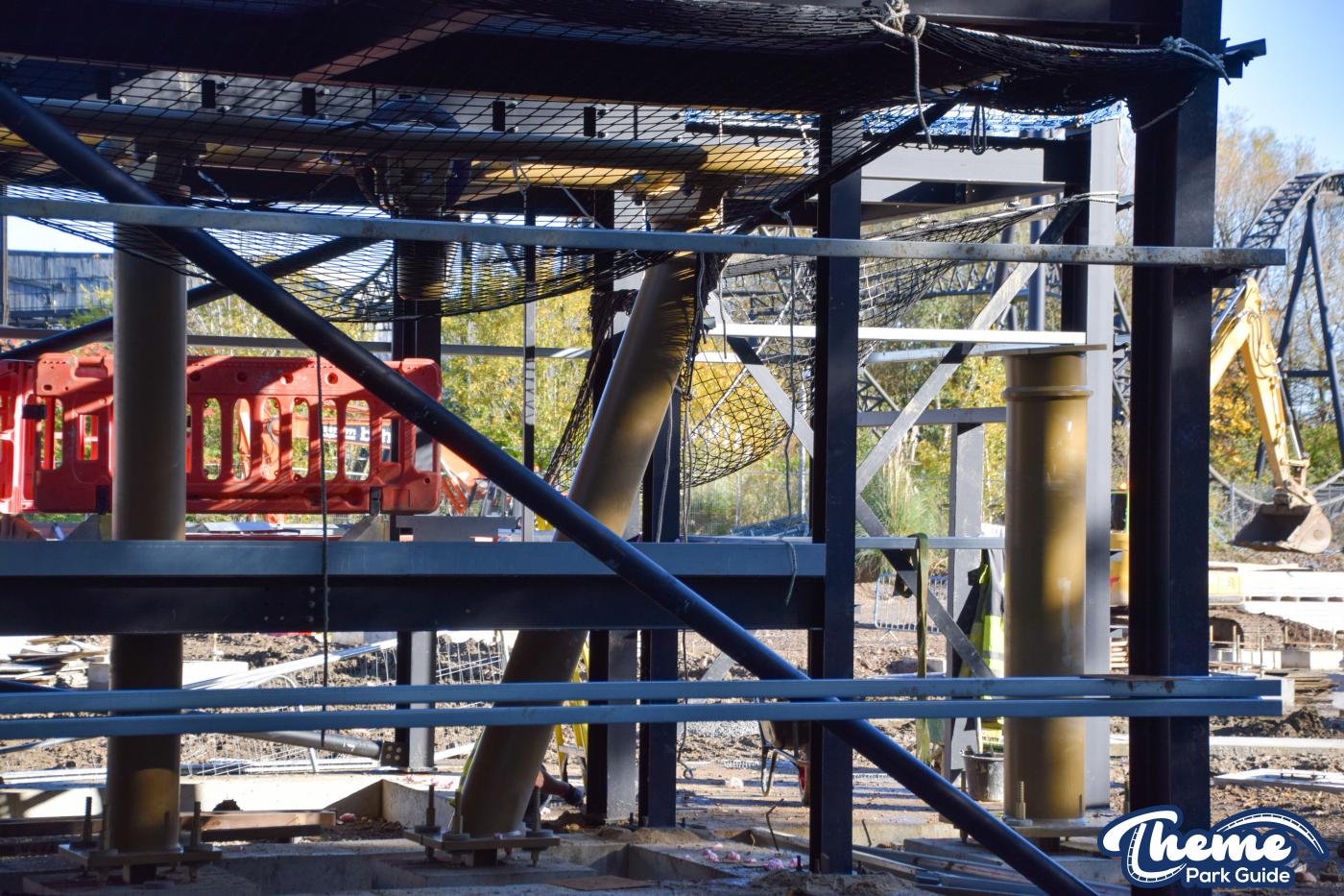 Hyperia Final Turn Around And Station Track Installed