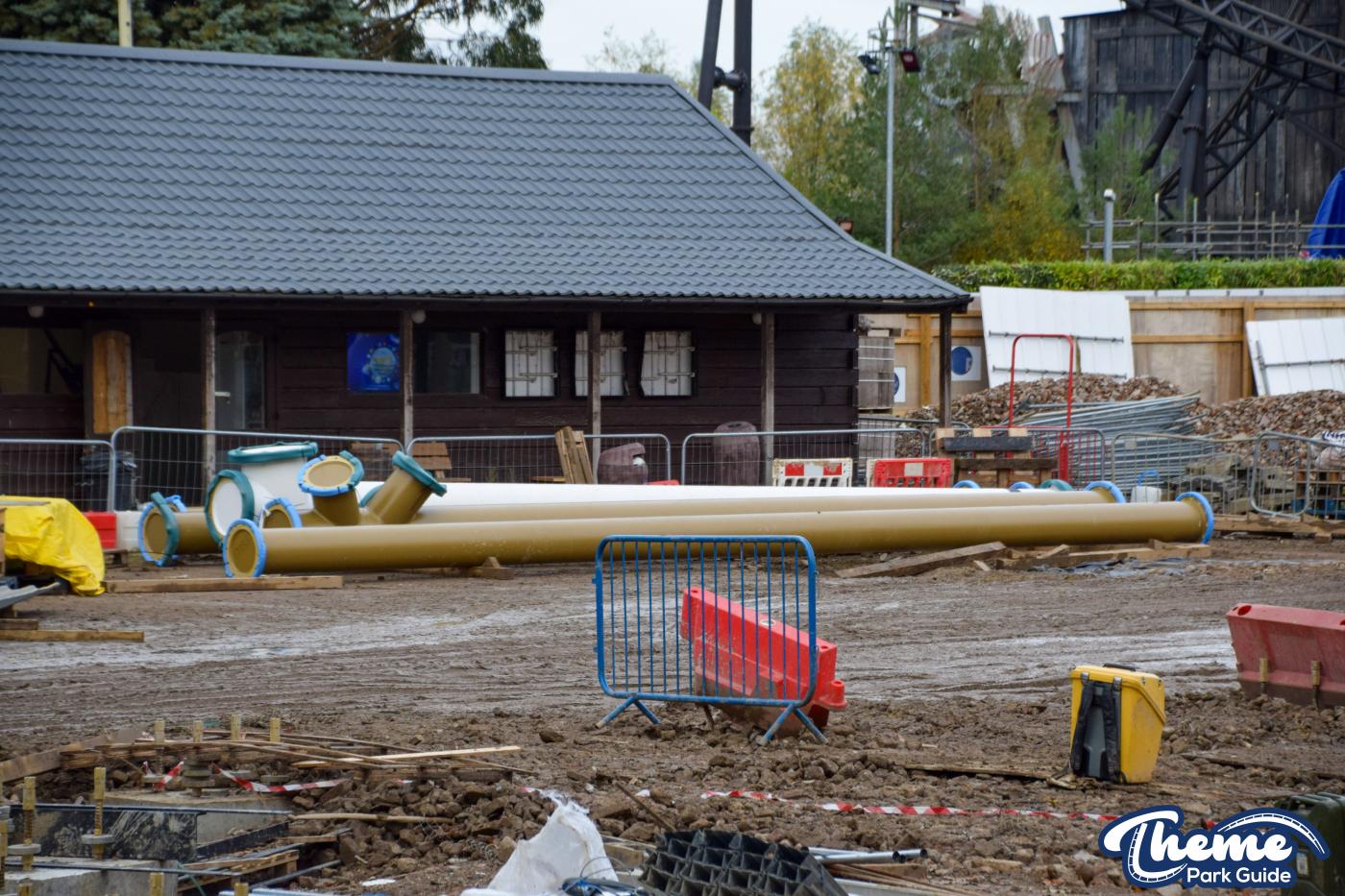 Hyperia Loop And Inversion Tower Construction Begins