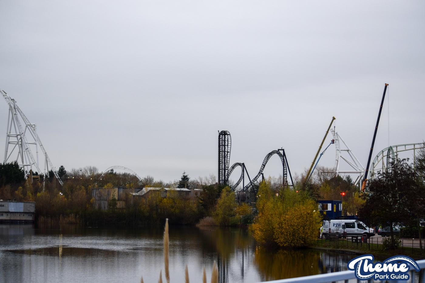 Hyperia December Construction Update From Within Thorpe Park