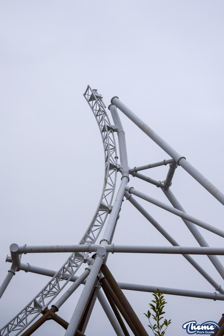 Hyperia December Construction Update From Within Thorpe Park