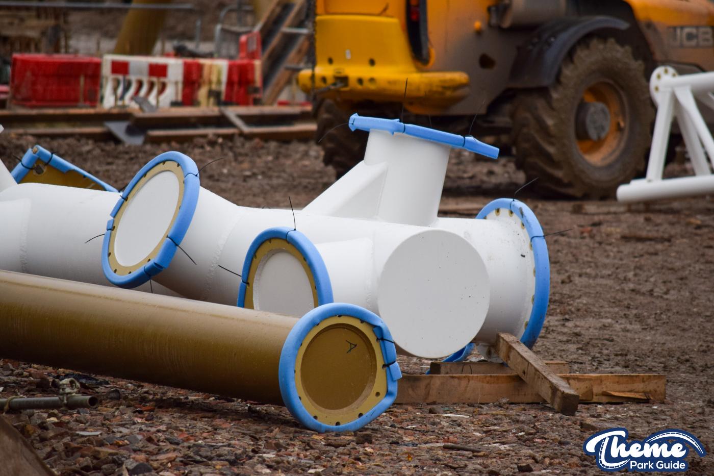 Hyperia December Construction Update From Within Thorpe Park