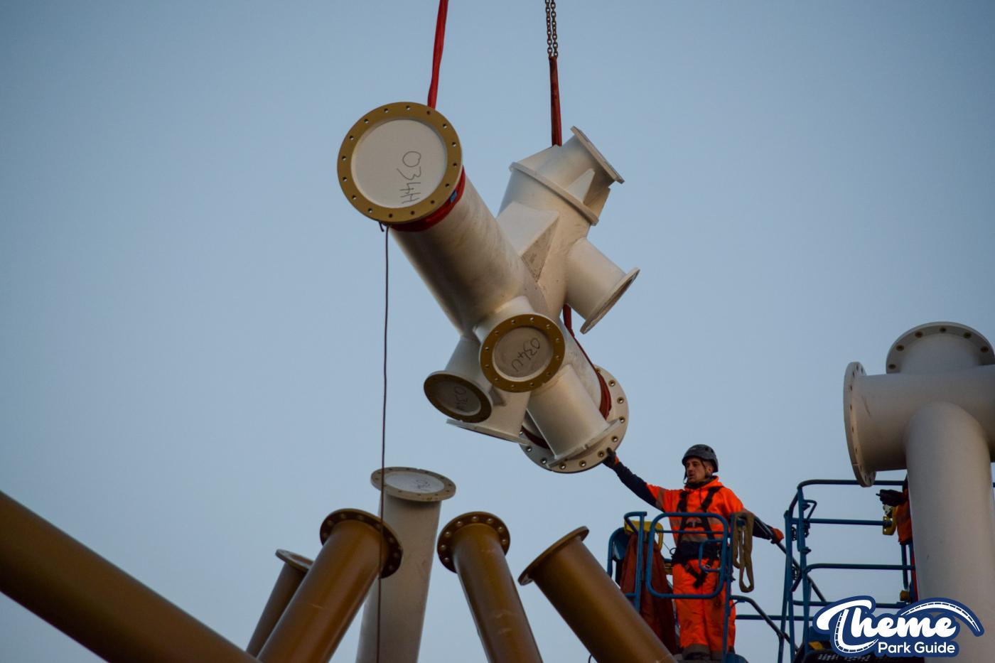 Hyperia Inversion Tower Continues To Grow