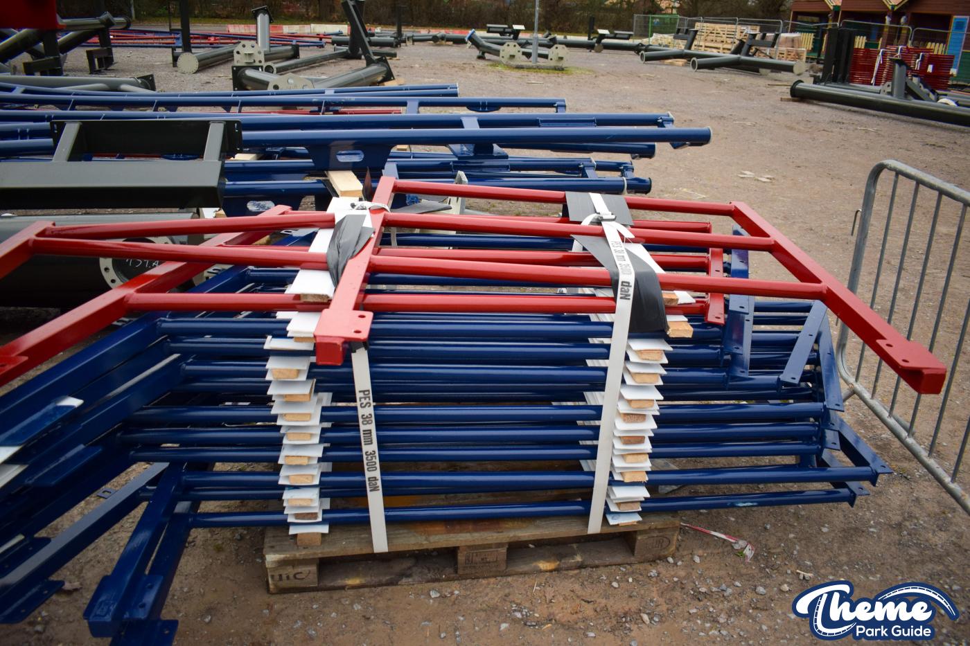 Legoland Windsor Minifigure Speedway Track Installation 90% Complete