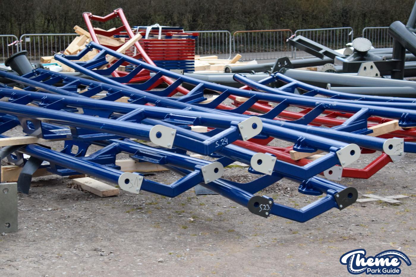 Legoland Windsor Minifigure Speedway Track Installation 90% Complete