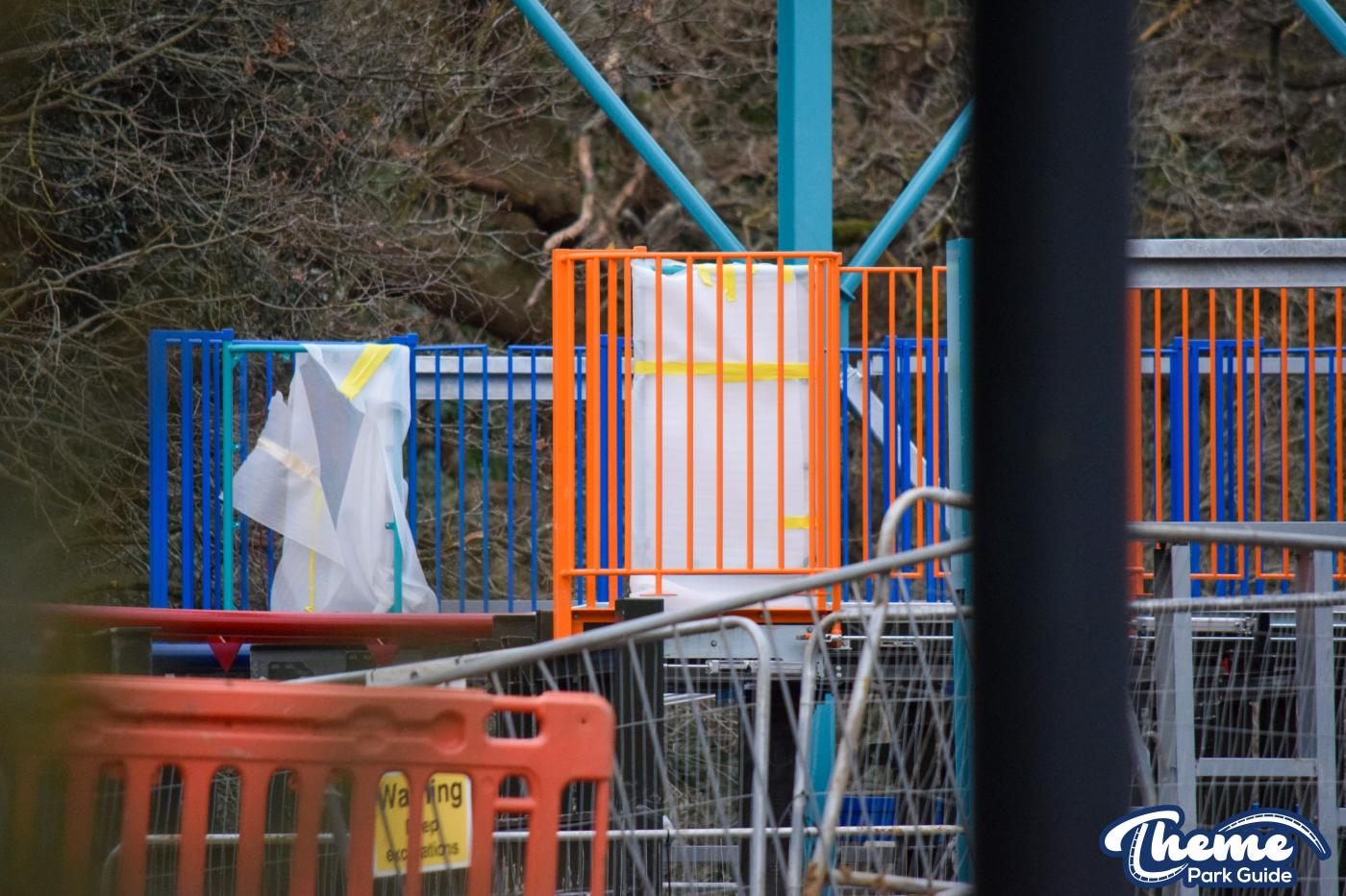 Legoland Windsor Minifigure Speedway Track Installation 90% Complete