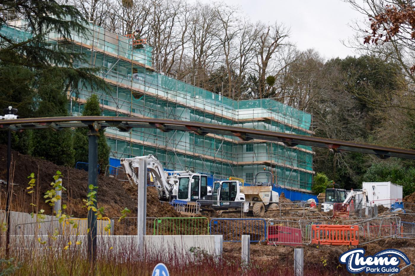 Legoland Windsor Minifigure Speedway Track Installation 90% Complete