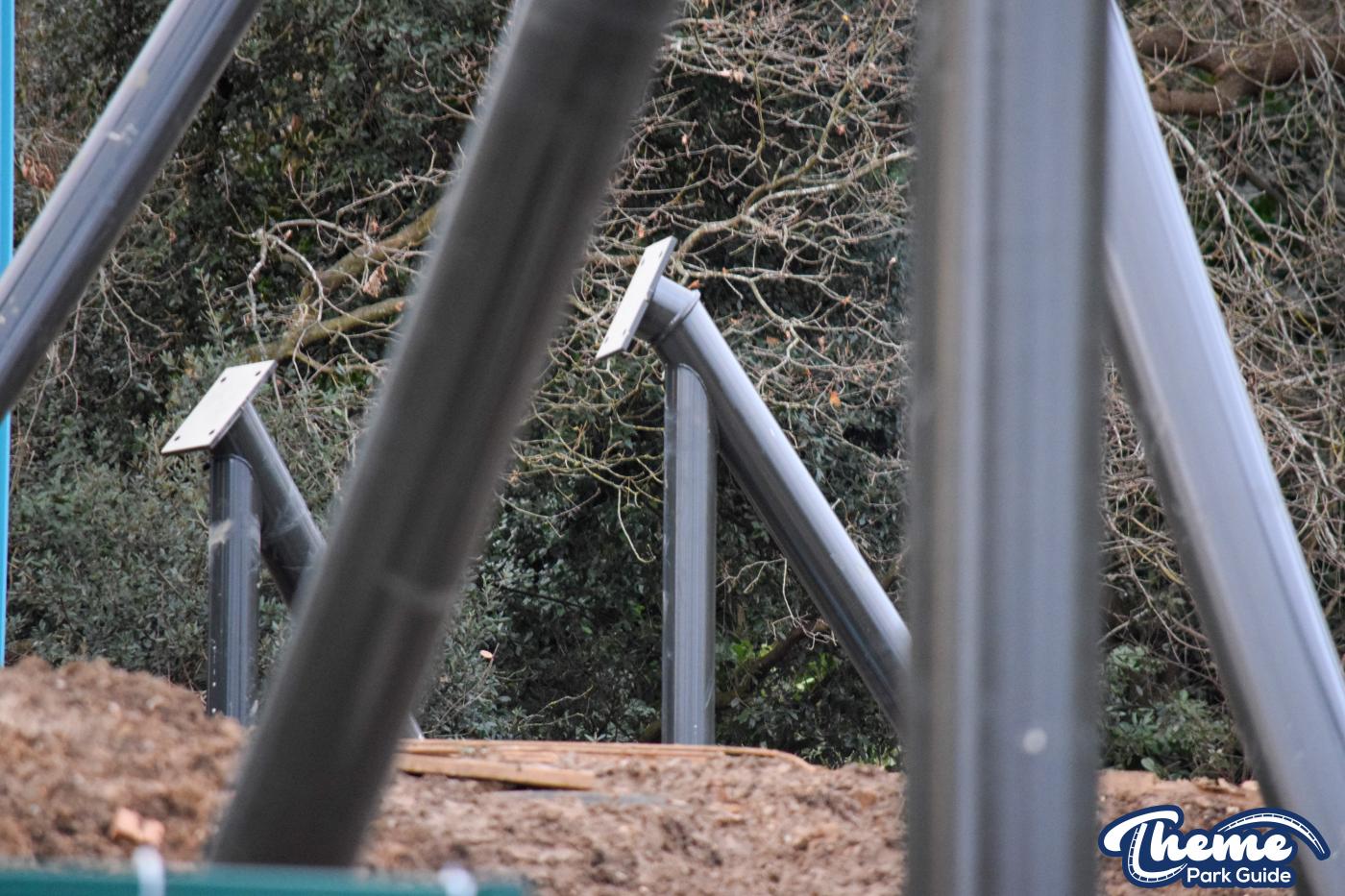 Legoland Windsor Minifigure Speedway Track Installation 90% Complete
